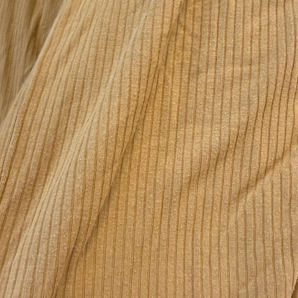 Old Navy Pajama Pant Cropped Sunday Sleep Mustard Yellow Size Medium - Picture 11 of 12